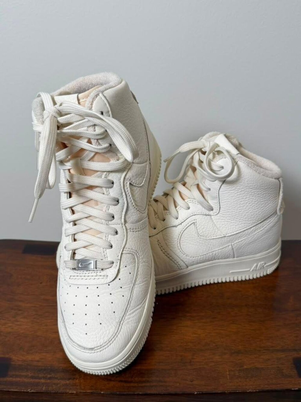 Nike Air Force 1 High Sculpt Sail Women’s Size 9 Leather Shoes DC3590-102